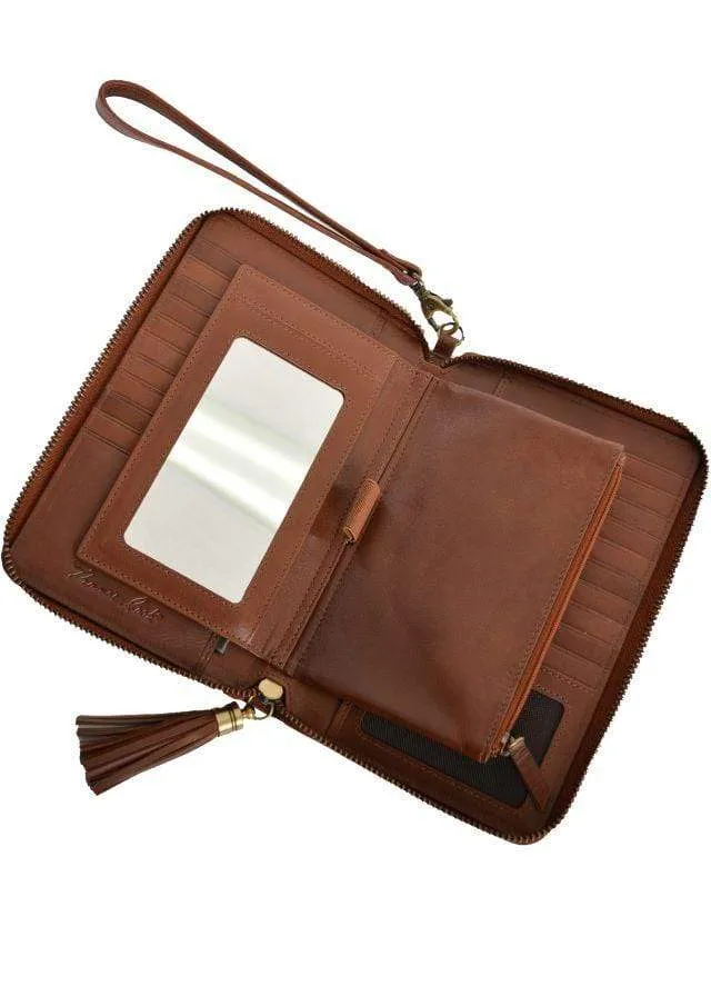Thomas Cook Cootamundra Oversized Zip Wallet Tan TCP2940WLT