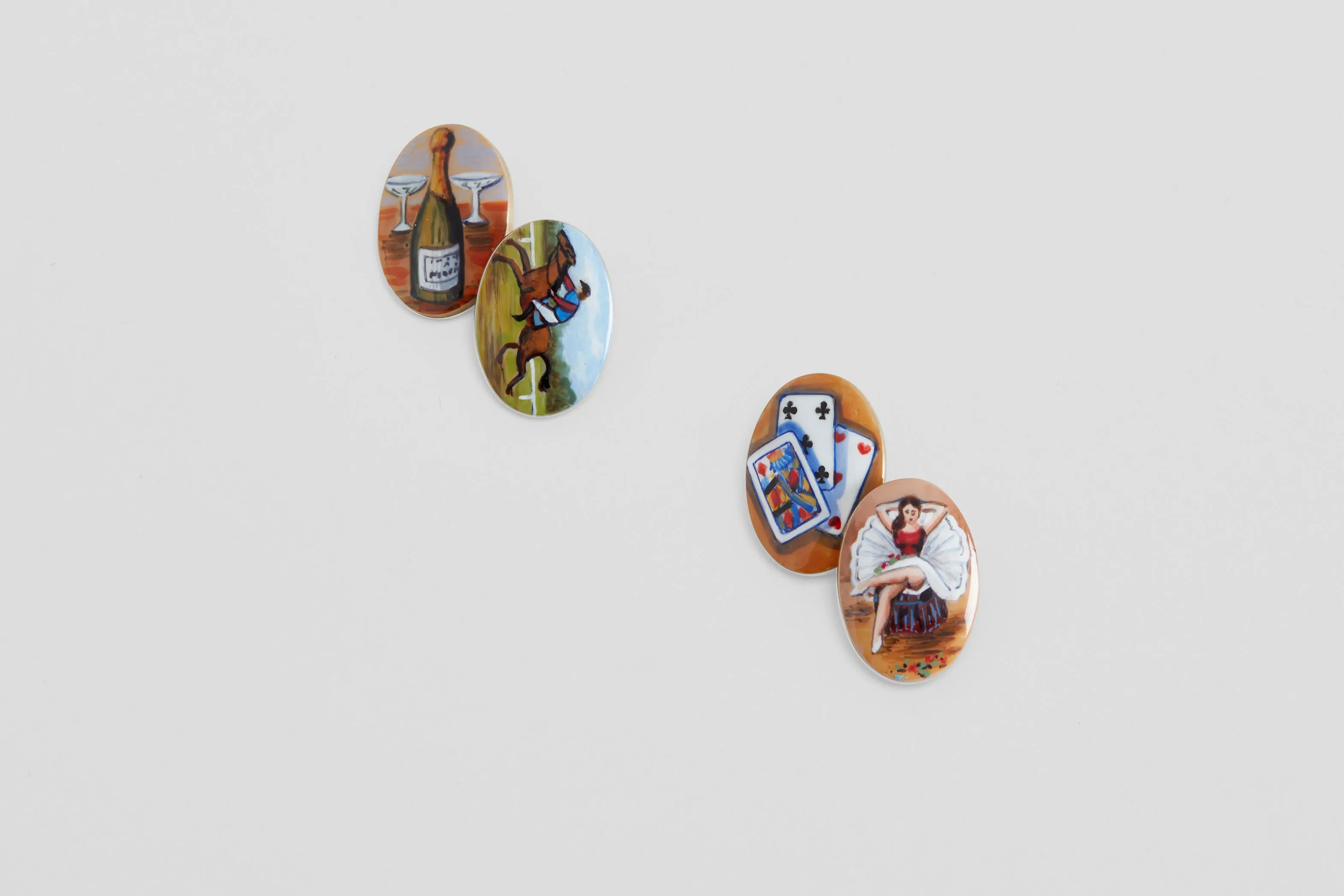 Tiffany & Co. Four Vices Cufflinks