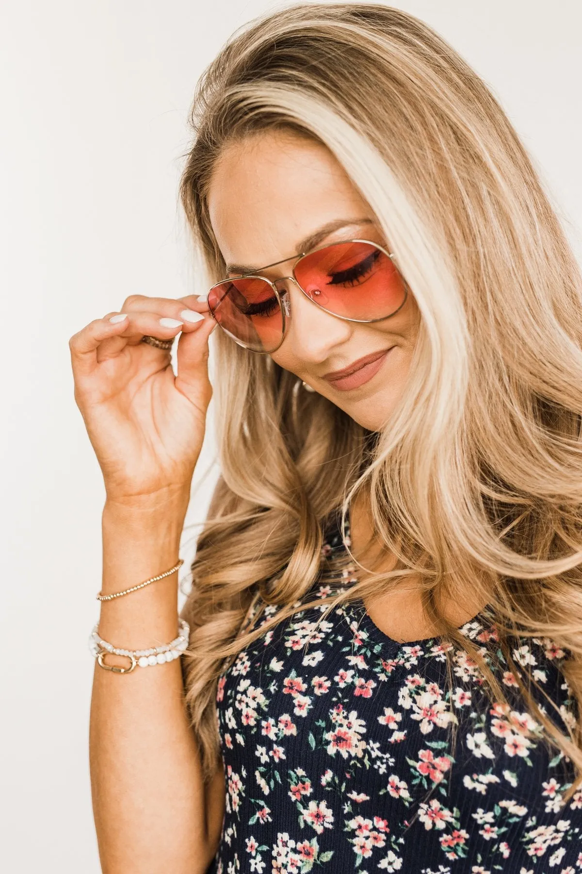 Time To Shine Aviator Sunglasses