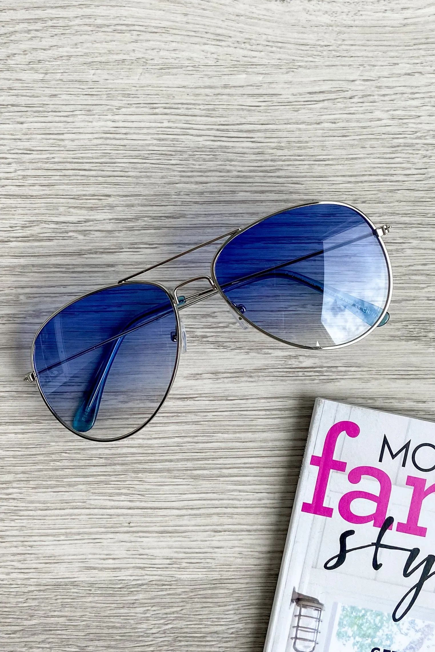 Time To Shine Aviator Sunglasses