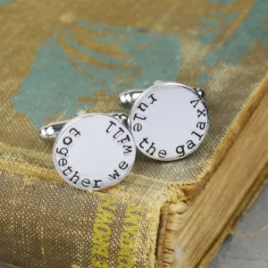 Together We Will Rule The Galaxy Cuff Links