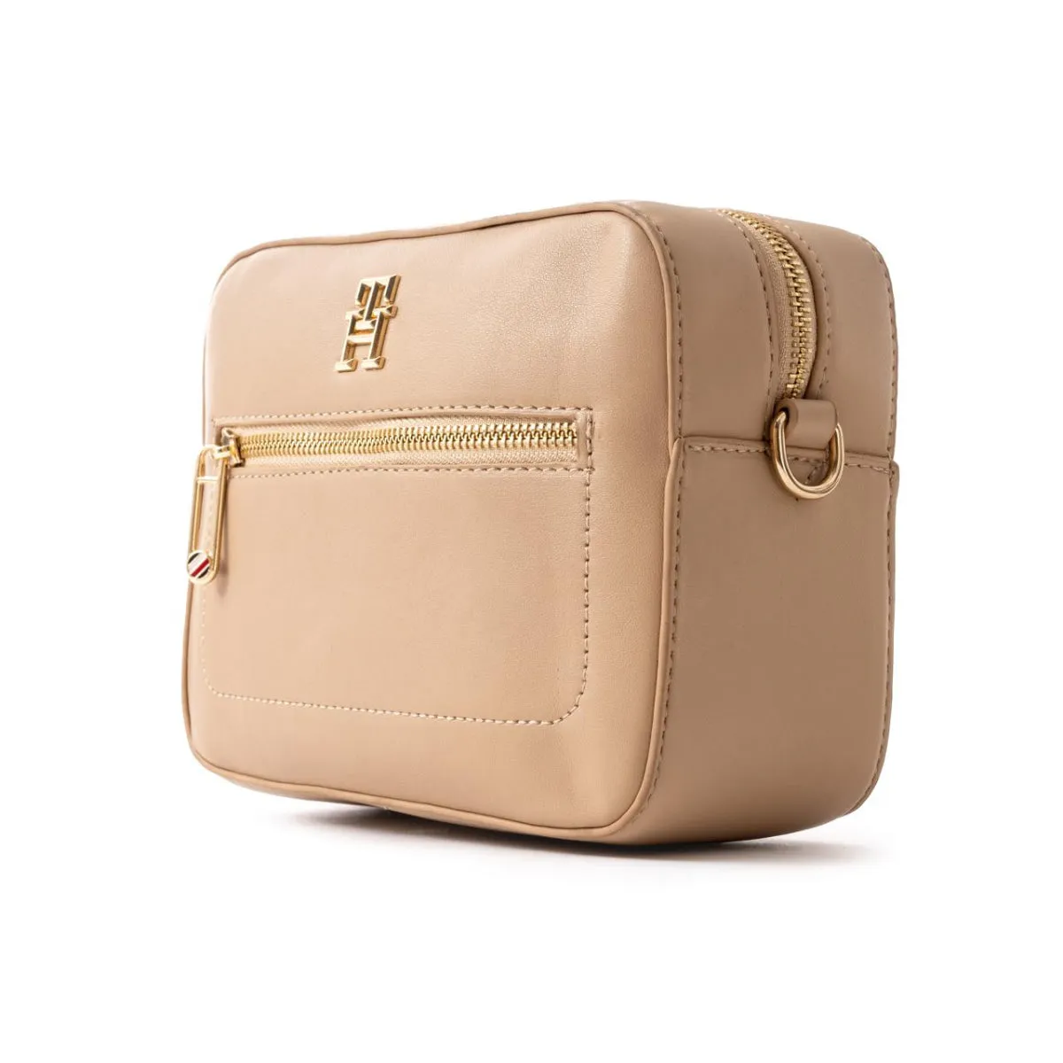 Tommy Hilfiger Iconic Signature Strap Camera Bag AW15888 - BEG