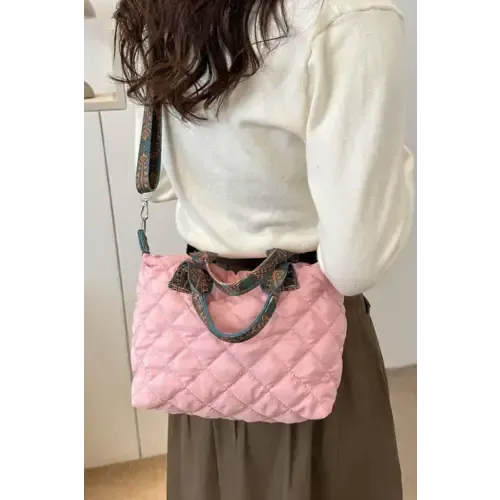 Trendy Yeppi Bubble Textured Printed Strap Handbag for Fashionistas