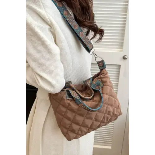 Trendy Yeppi Bubble Textured Printed Strap Handbag for Fashionistas