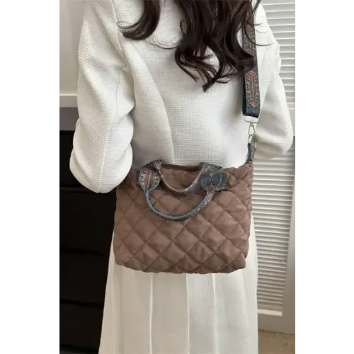 Trendy Yeppi Bubble Textured Printed Strap Handbag for Fashionistas