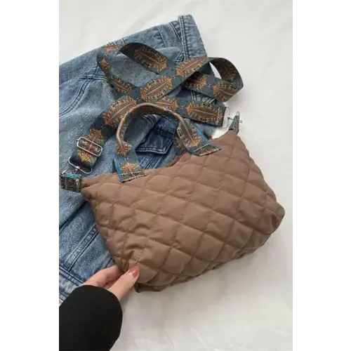 Trendy Yeppi Bubble Textured Printed Strap Handbag for Fashionistas