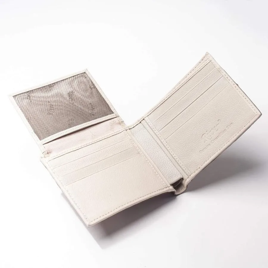 Vintage Crocodile Tail Leather Mens Wallets