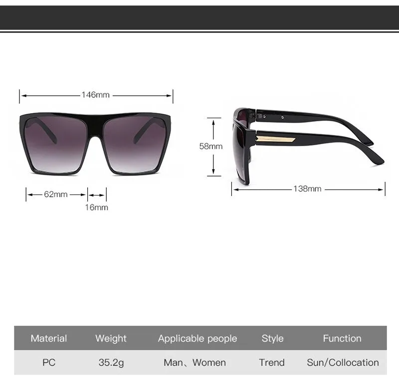 Vintage Square Sunglasses Lady Flat Top Mirror Cat Eye Sun Glasses Female Shades UV400