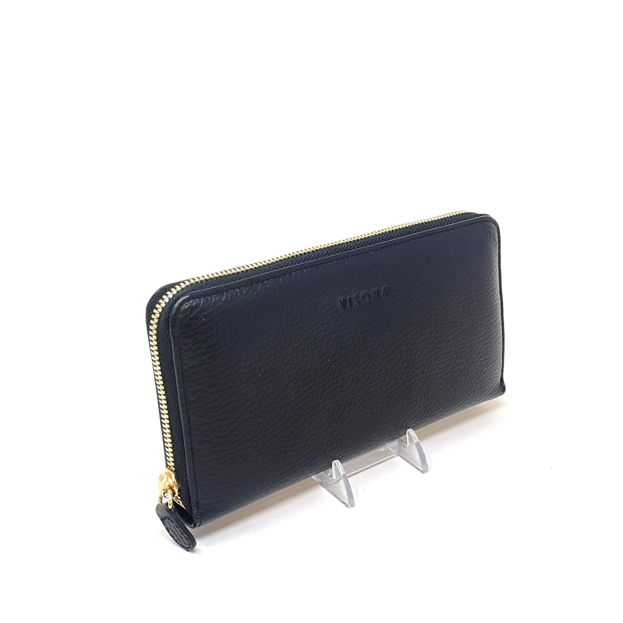Visona Long Zip Around Wallet