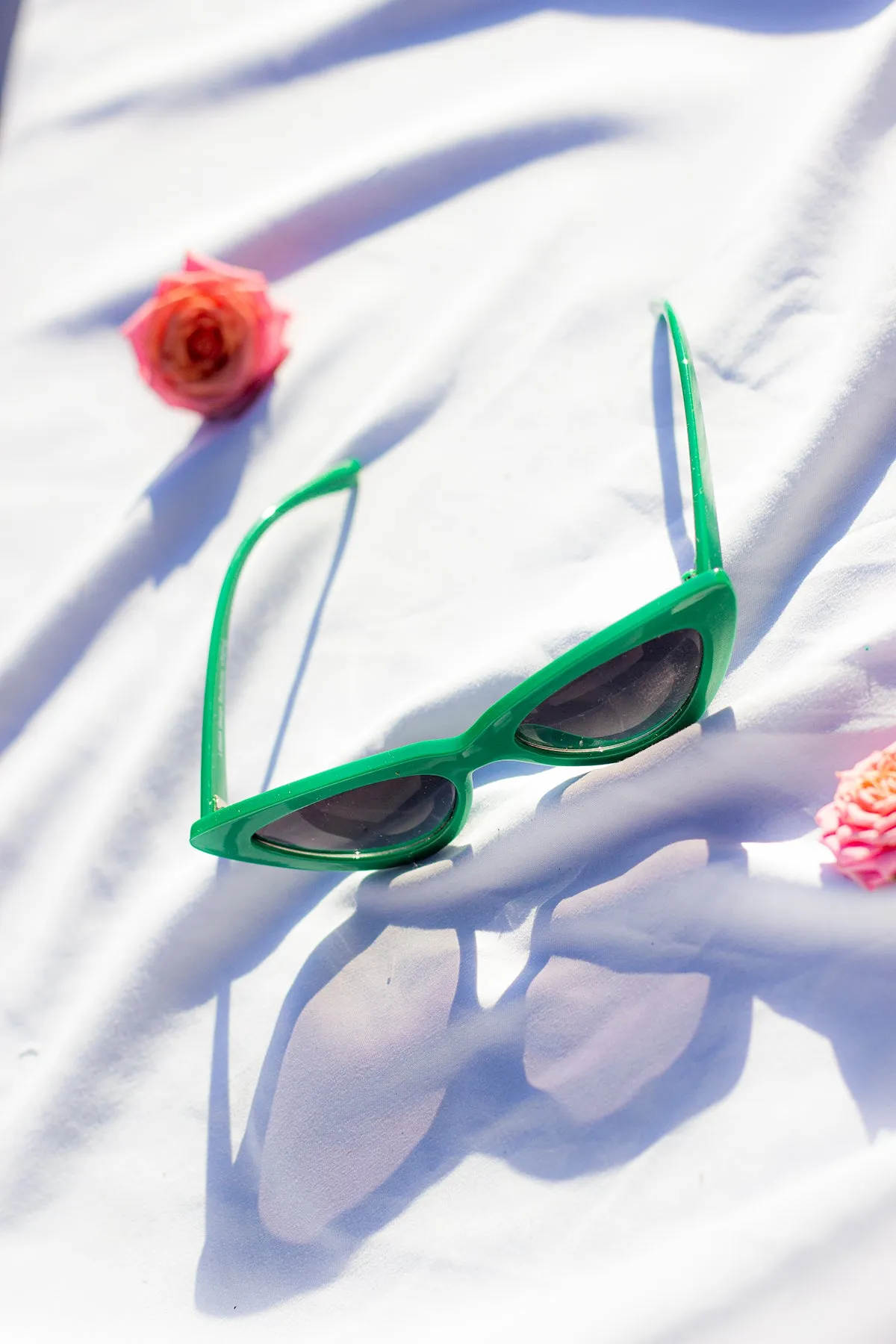 Weighted Cat Eye Sunglasses