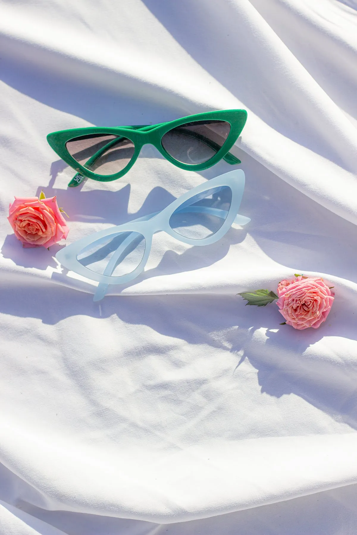 Weighted Cat Eye Sunglasses