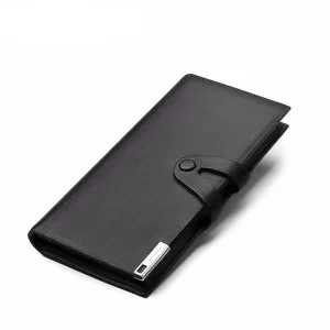 West Louis™ Luxury Genuine Leather Long Wallet