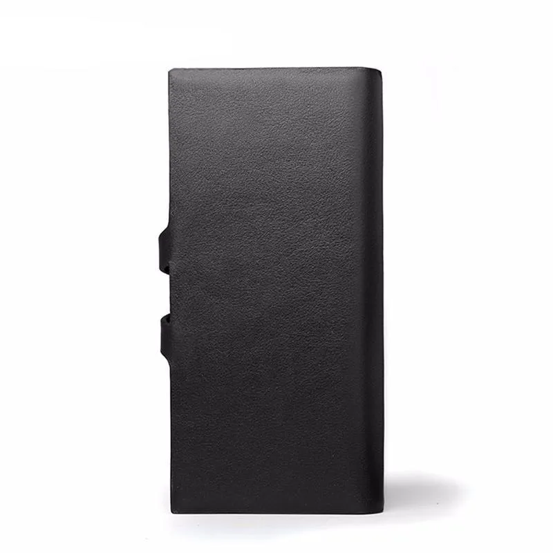West Louis™ Luxury Genuine Leather Long Wallet