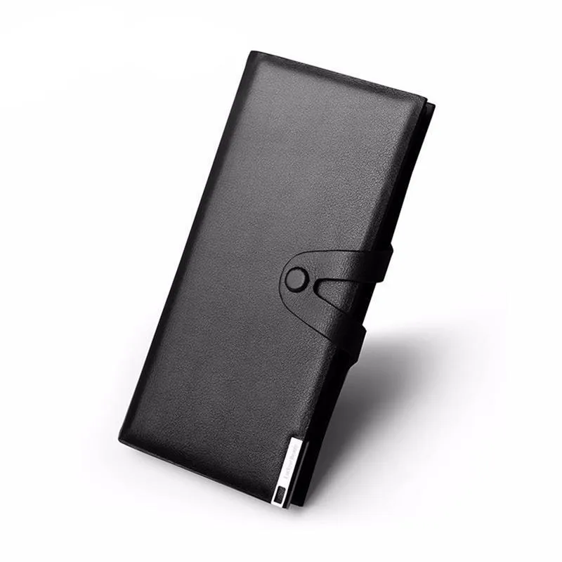 West Louis™ Luxury Genuine Leather Long Wallet