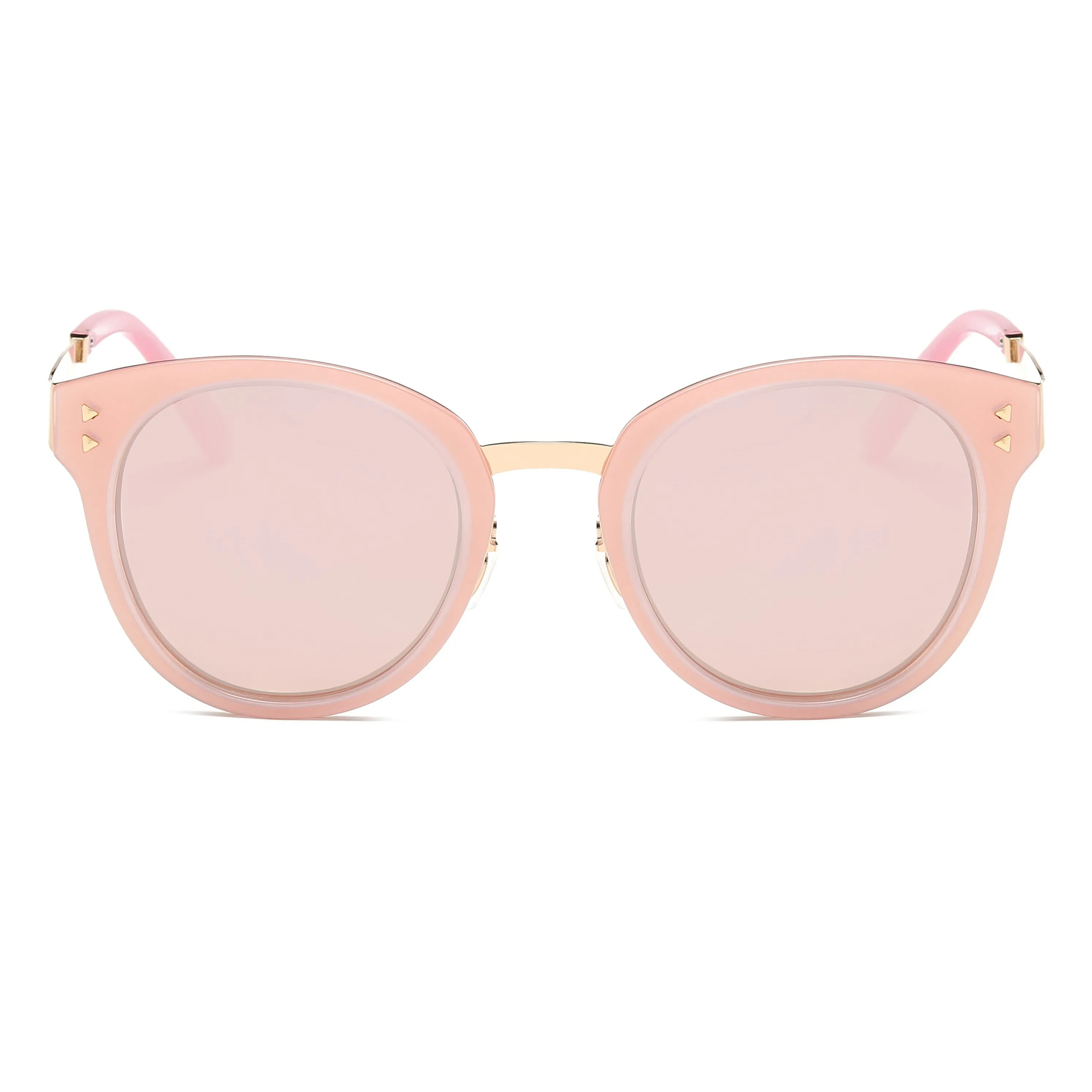Women Polarized Round Cat Eye Sunglasses