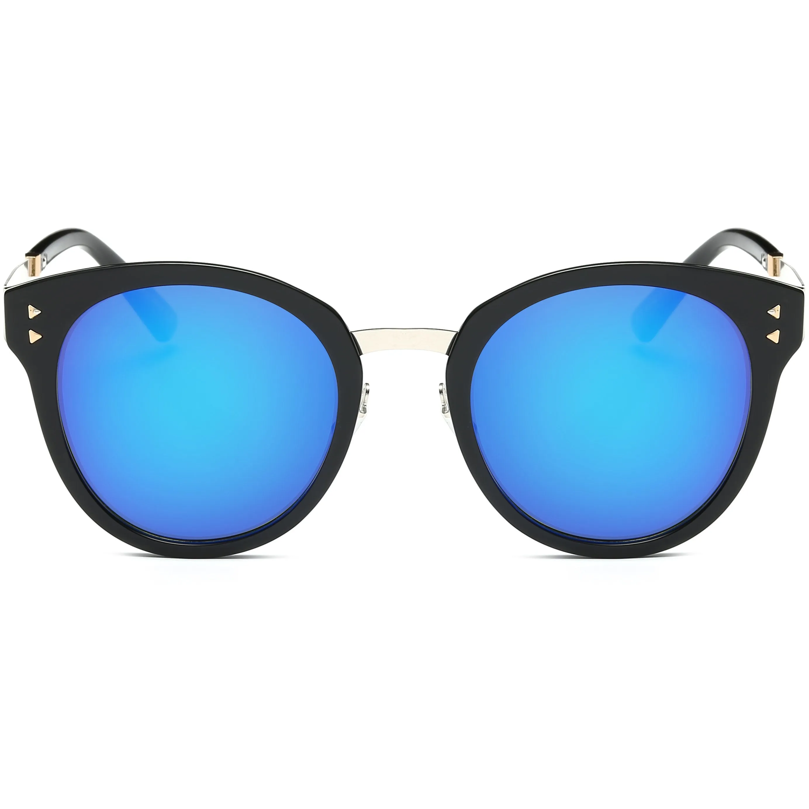 Women Polarized Round Cat Eye Sunglasses