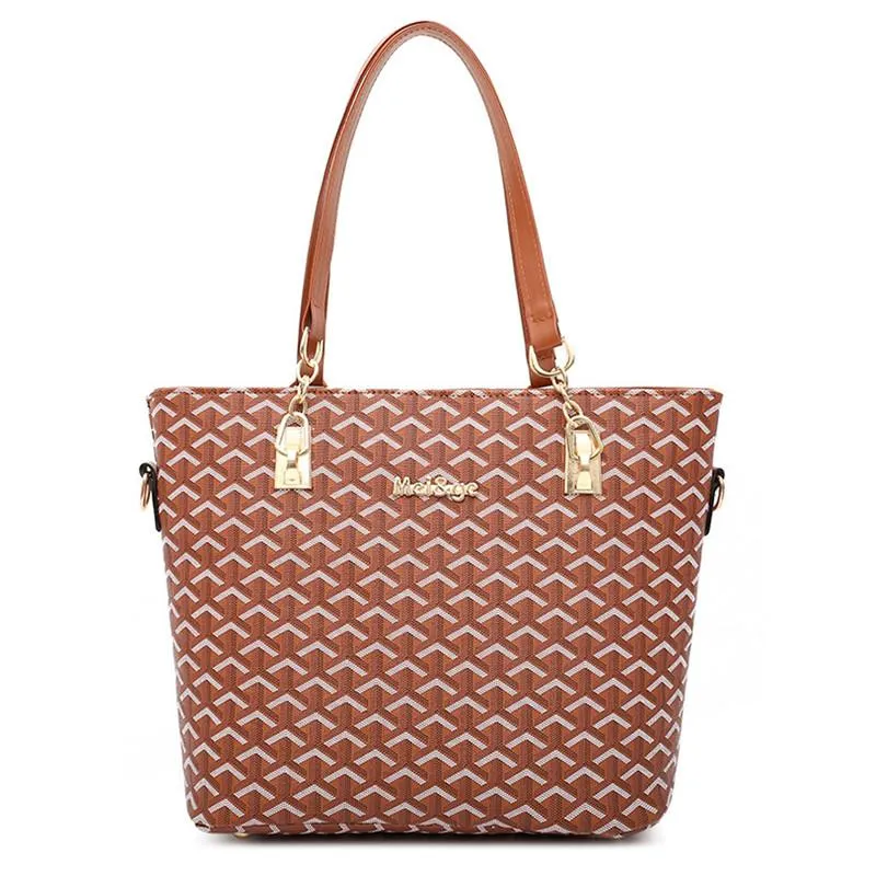 Women's Fashion Large Capacity 6-Piece Bags Set