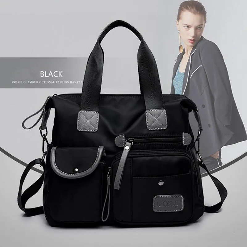Women's Large Capacity Waterproof Fashion Nylon Handbags
