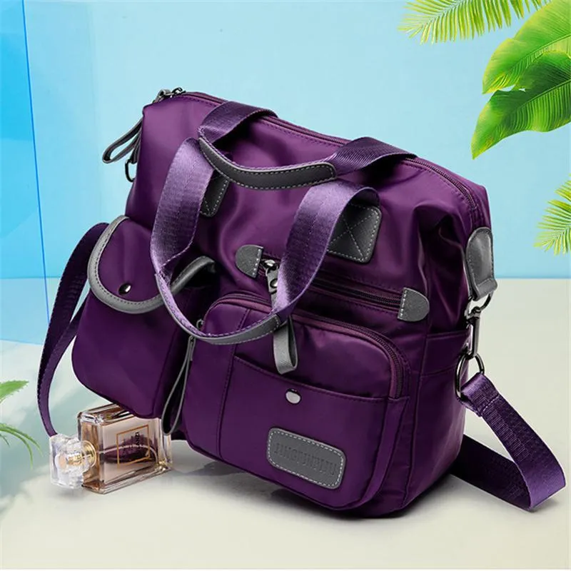 Women's Large Capacity Waterproof Fashion Nylon Handbags