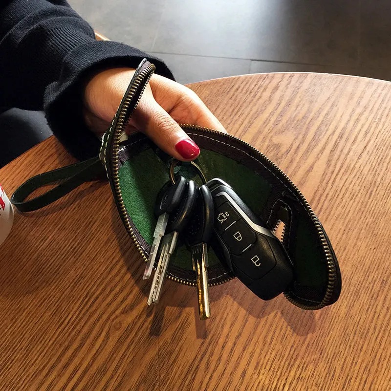 Womens Leather Pattern Leather Key Wallets Pattern Key Holders Leather Craft Patterns Leather Templates