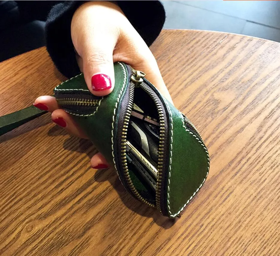 Womens Leather Pattern Leather Key Wallets Pattern Key Holders Leather Craft Patterns Leather Templates