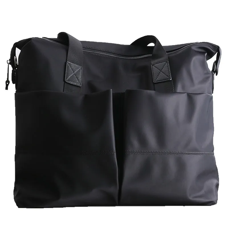 Womens Nylon Crossbody Bag Leather Nylon Tote Bag Nylon Shoulder Bag Nylon Handbags Shoulder Bag