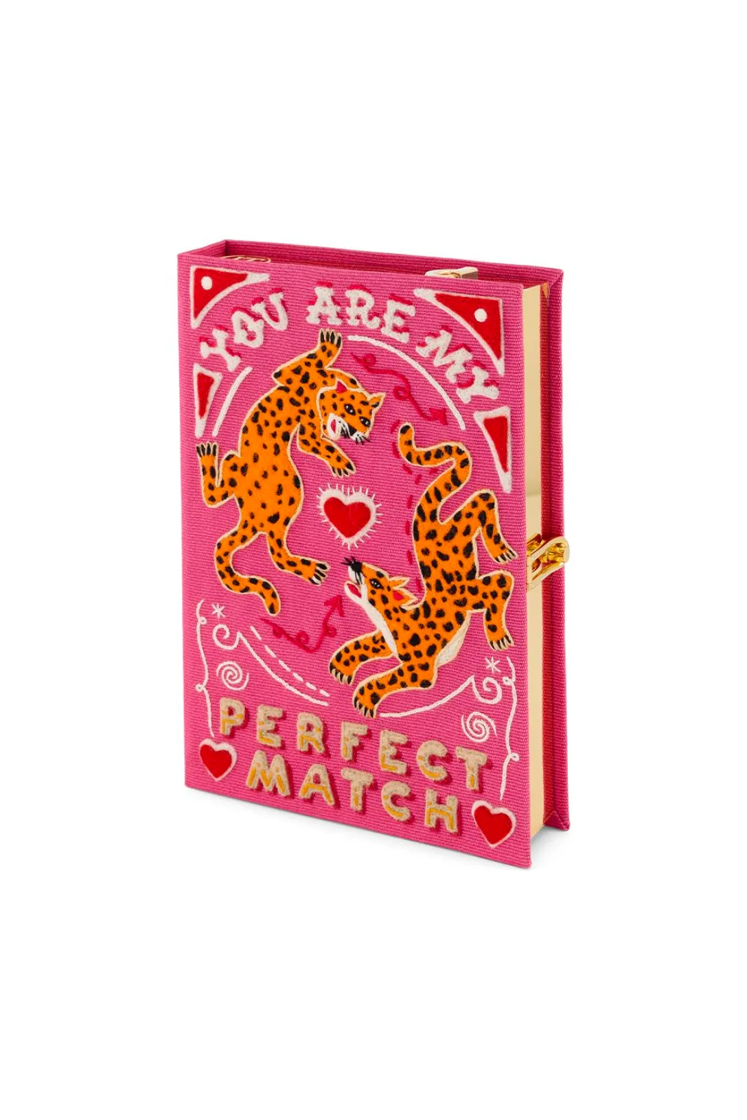 You Are My Perfect Match Book Clutch