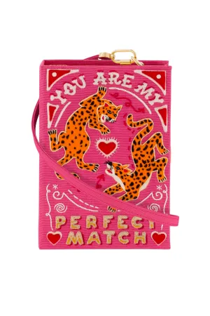 You Are My Perfect Match Book Clutch