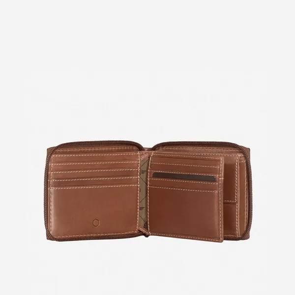 ZIP AROUND COIN WALLET, CLAY