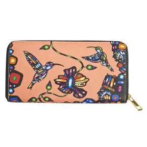 Zip Around Wallet Hummingbird